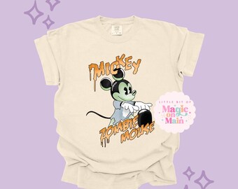 Zombie Mickey Mouse Halloween Shirt, Disneyland Disneyworld Boo To You Youth Tee