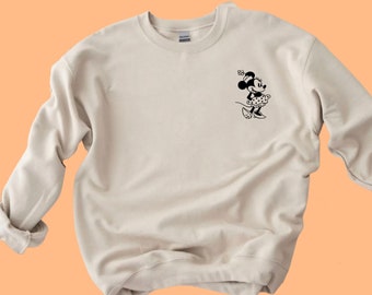 Disneyland Sweater, Disneyland Sweatshirt, Disneyland Shirt, Disneyland Sweatshirt Vintage, Disneyland Sweatshirt Women, Disneyland Minnie