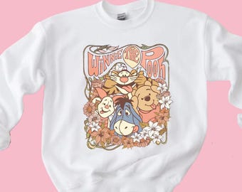 Disneyland Sweater, Disneyland Sweatshirt, Disneyland Shirt, Disneyland Sweatshirt Vintage, Disneyland Sweatshirt Women, Winnie The Pooh