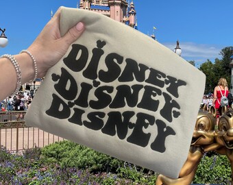 Disneyland Embroidered Sweatshirt, Disneyland Sweatshirt, Disneyland Shirt Disneyland Sweatshirt Women, Disneyland Mickey and Minnie