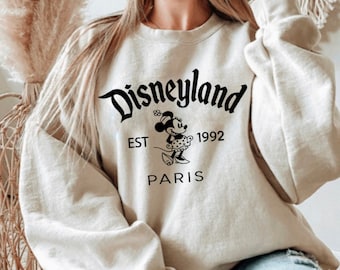 Disneyland Paris Sweater, Disneyland Paris Sweatshirt, Disneyland Paris Shirt, Disneyland Paris Minnie