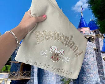 Disneyland Christmas Sweatshirt, Disneyland Christmas Shirt, Disneyland Embroidered Sweater, Disneyland Gingerbread, Mickey's Gingerbread