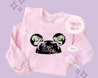 Disneyland Halloween Embroidery, Mickeys Not So Scary, Disneyland Sweatshirt, Disneyland Halloween Shirt, Mickey Pumpkin Shirt, Oogie Boogie