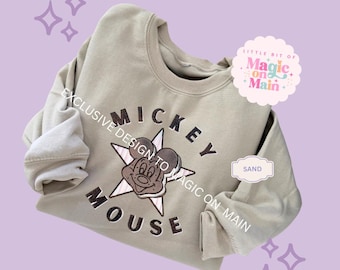 Embroidered Disneyland Bow Shirt, Disneyland Bow Sweater, Pink Disneyland Sweater, Pink Disneyland Sweatshirt, Cute Disneyland Sweatshirt,