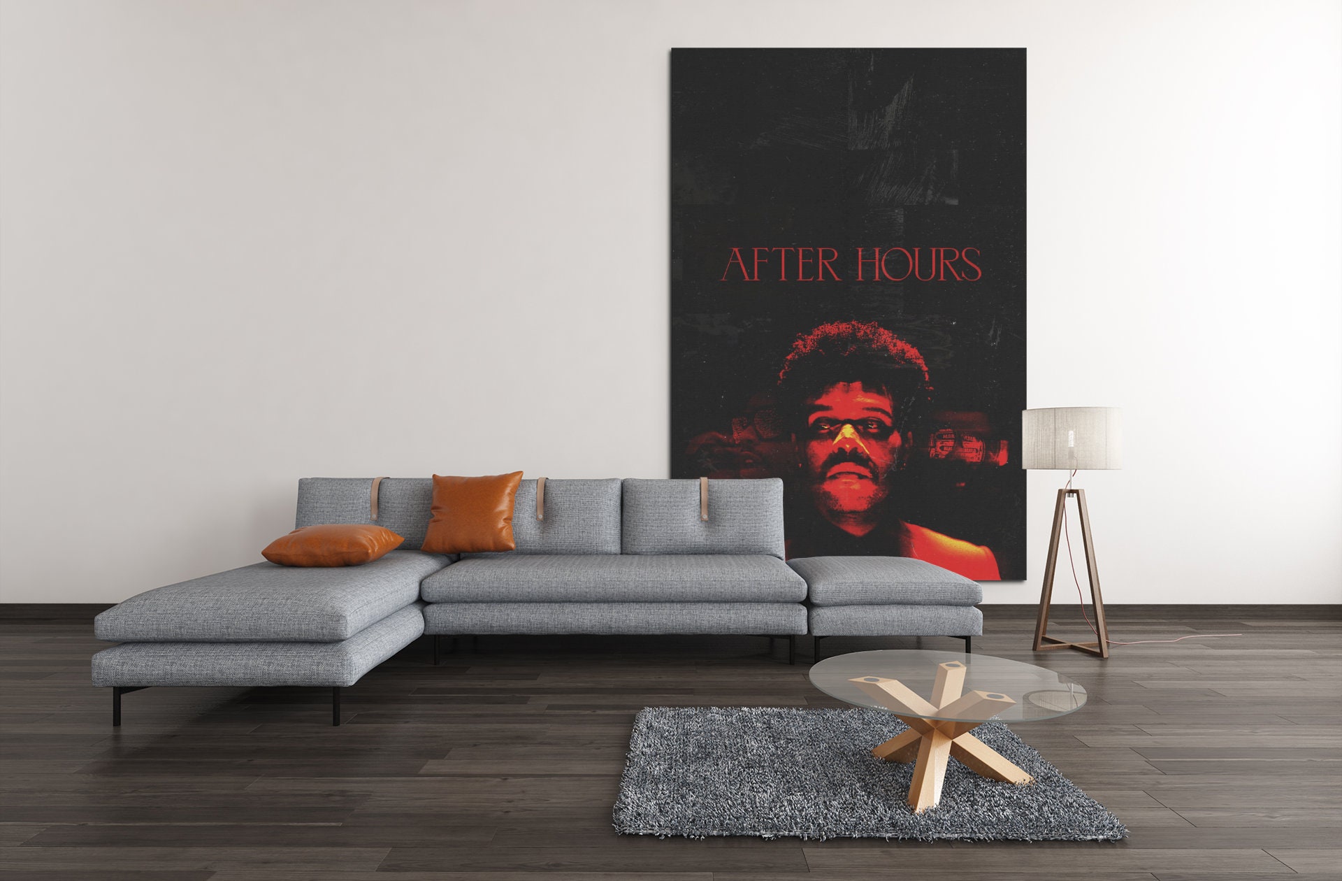 Discover The Weeknd Poster, Vintage Poster, Aesthetic Poster, Vintage Room decor, Gradient Wall Art, Home Decor