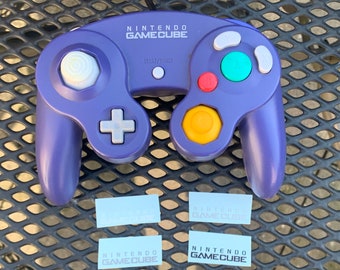 Gamecube Controller Logo Decal - COLOR OPTIONS