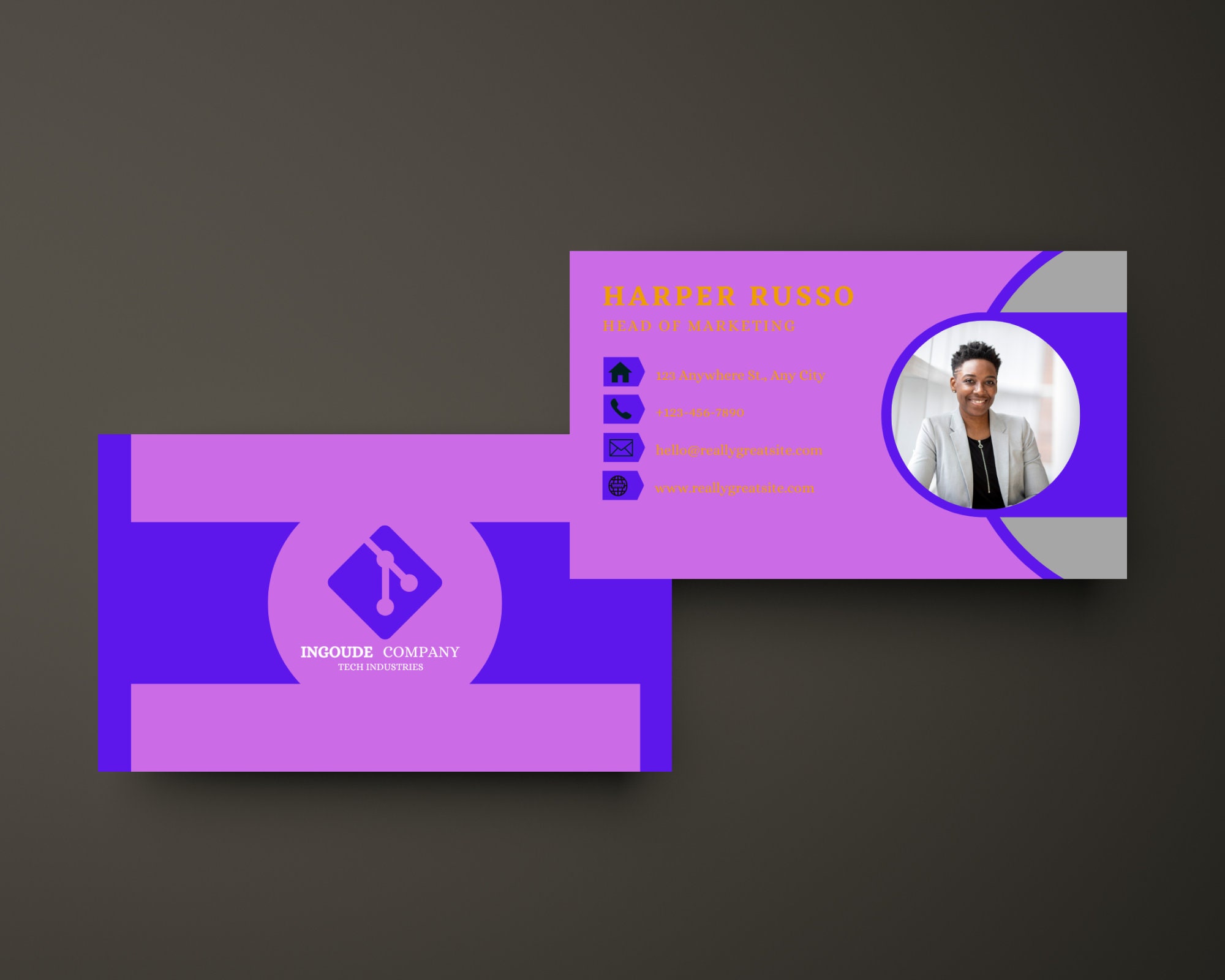 Editable Business Card Printable Business Card Business Card Template ...