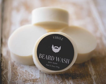 Virile Beard Wash | Beard Care | Manly | Artisan | Handcrafted |