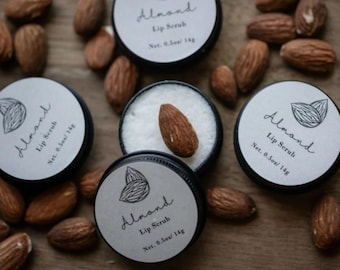 Almond Lip Scrub | Artisan | Handcrafted