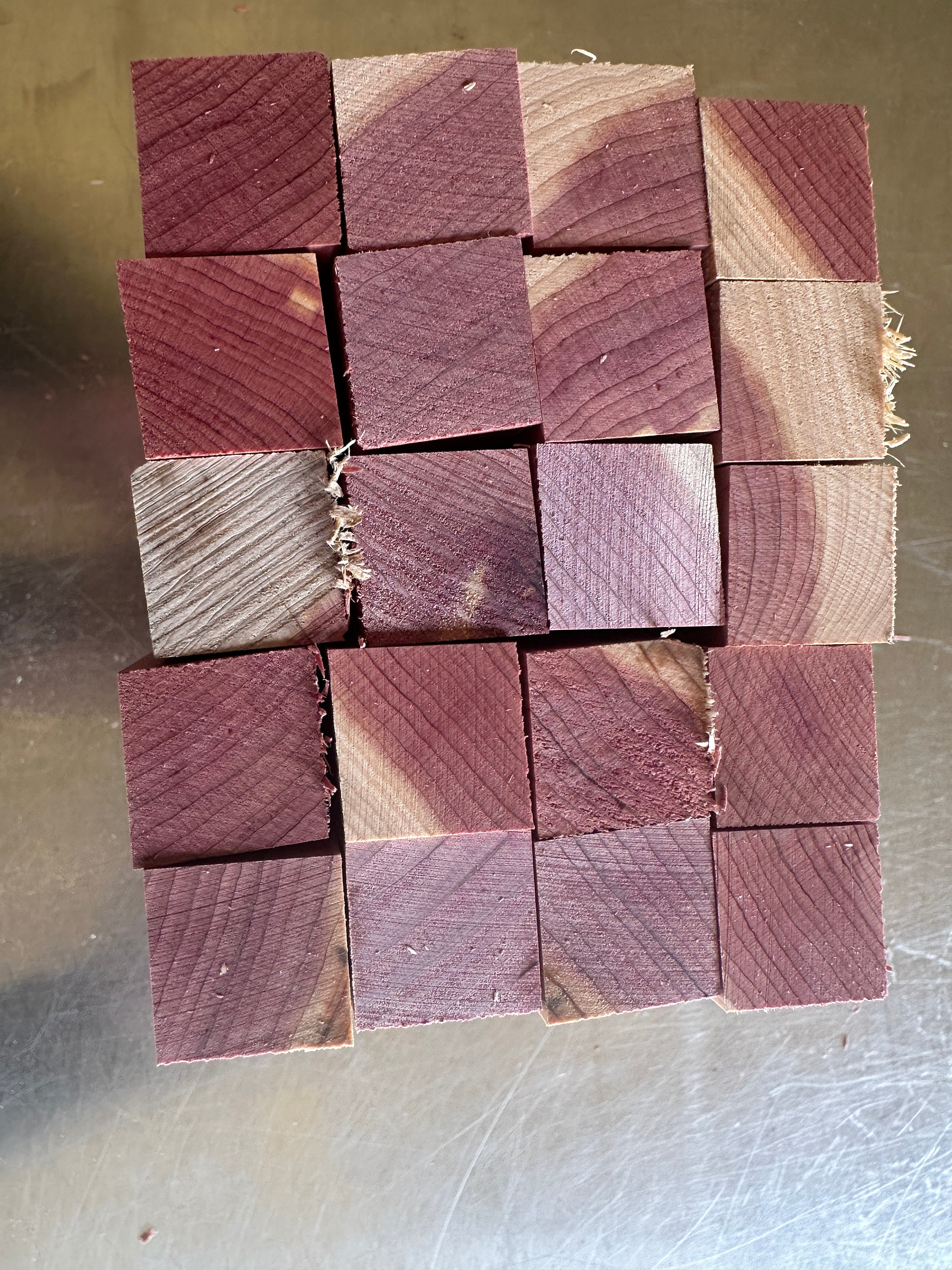 20 Aromatic Eastern Red Cedar Pen Blanks Etsy