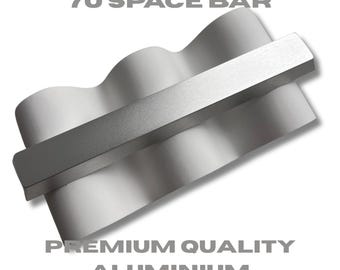 7U aluminium spatiebalk – hoogwaardige toetskap voor mechanisch toetsenbord