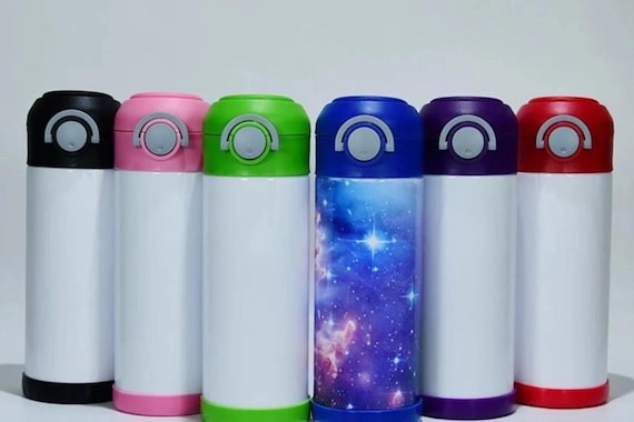 Replacement Flip Top Lid with Straw for Kids 12oz Sippy Cup Tumbler No Spill BPA Free