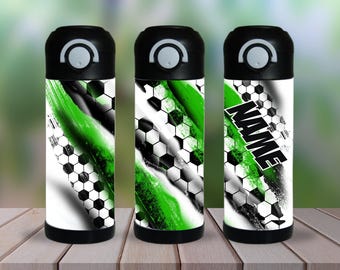 Kids 12oz Soccer Theme Tumbler