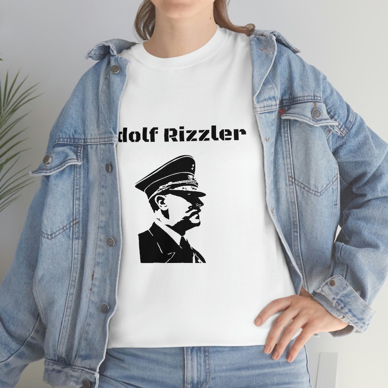 Adolf Rizzler Unisex Heavy Cotton Tee the Rizz Collection W - Etsy