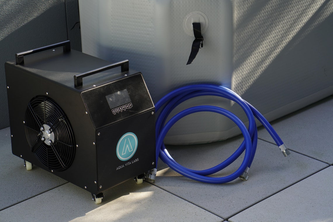 Everest Cold Plunge Ice Bath Unit Inflatable Insulated Tub Recovery ...