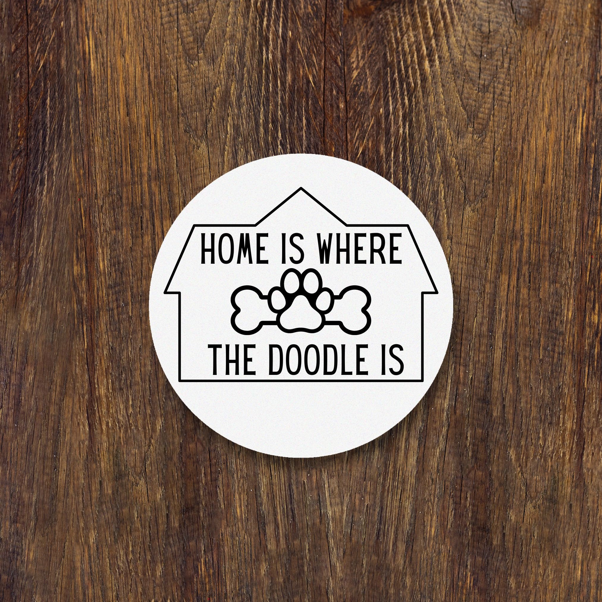 Home is Where the Doodle is SVG & PNG Digital Download Etsy