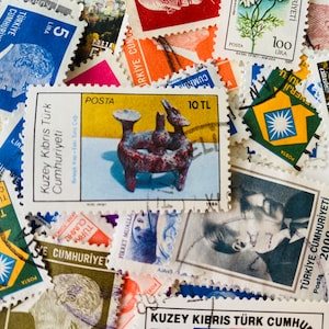 Sellos postales de Turquía