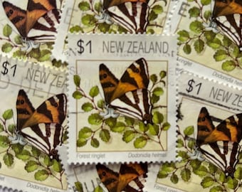 New Zealand Postage Stamps/Butterflies/Dodonidia Hekmsii/1991