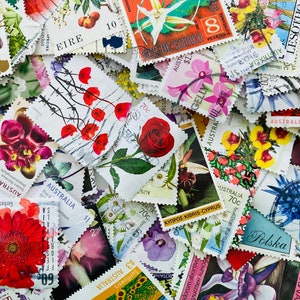 Flores - Paquetes de sellos postales