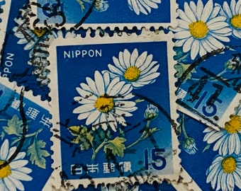 Japan Briefmarke/Chrysantheme/1966