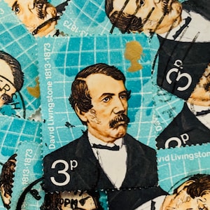 Selos postais da Grã-Bretanha/Exploradores britânicos/David Livingstone/1973