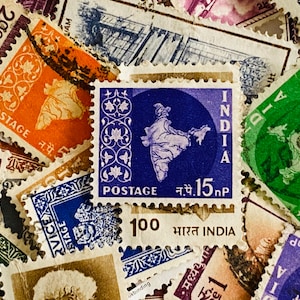 Sellos postales de la India