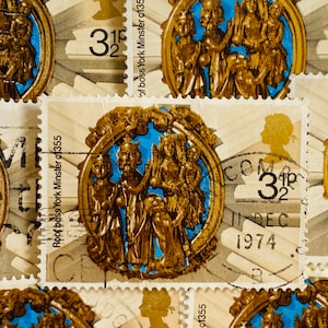 Great Britian Postage Stamps/Christmas 1974/Adoration of the Magi, York Minister C 1355