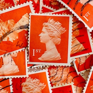 Great Britain Postage Stamps/Bright Orange Red/1993 Machin/1st