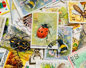 Insectes/punaises - Paquets de timbres-poste