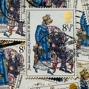 Great Britain Postage Stamps/Jane Austen/Emma and Mr Woodhouse(Emma)/1975