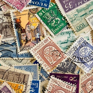 Sellos postales de Finlandia
