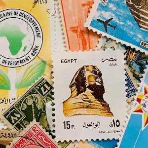 Sellos postales de Egipto