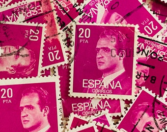 Spain Postage Stamps/King Carlos 1/Violet/1983