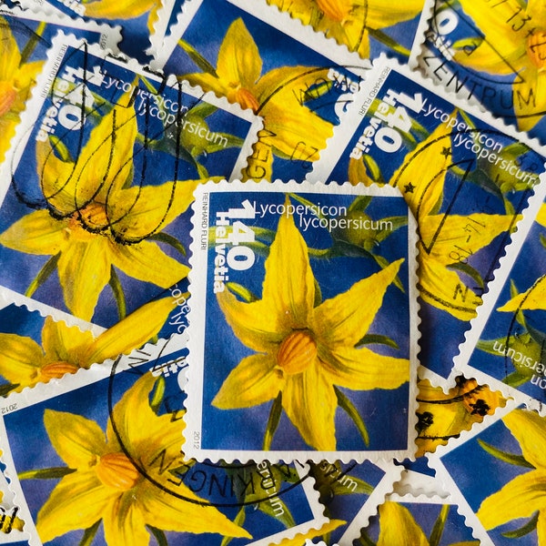 Switzerland Postage Stamps/Vegetable Blossoms/2012
