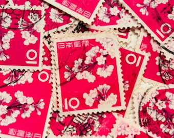 Japan Postage Stamp/Cherry Blossom/1961