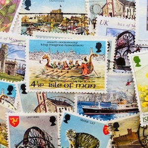 Sellos postales de la Isla de Man