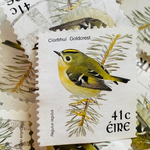 Ireland Postage Stamps/Birds/Ciorbhui Goldcrest Bird/ Regulus/1997