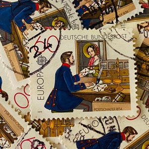Deutschland Briefmarken/Poster Büroschalter 1854