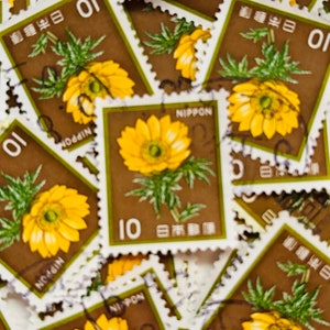 Japan Postage Stamps/Adonis Amurensis Flower/1980