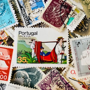 Sellos postales de Portugal