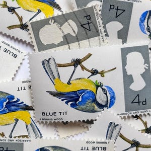 Great Britain Postage Stamps/British Birds/Blue Tit/1966