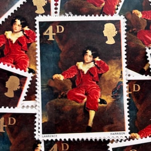 Sellos postales de Gran Bretaña/Pinturas británicas/Maestro Lambton, Sir Thomas Lawrence/1967