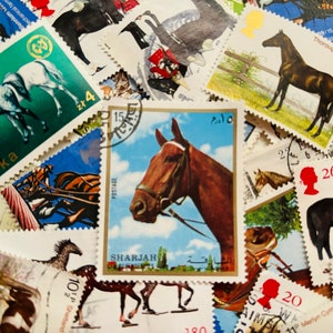 Caballos - Paquetes de sellos postales