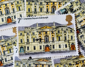 Great Britain Postage Stamps/European Architectural Heritage Year/ Charlotte Sq, Edinburgh /1975