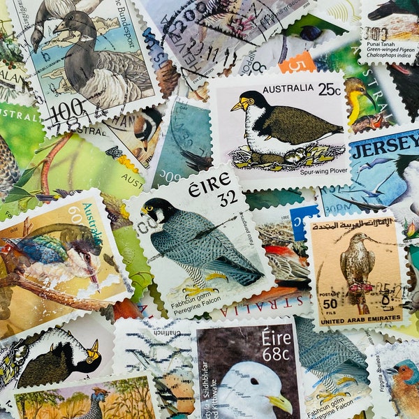 Birds - Postage Stamp Packs