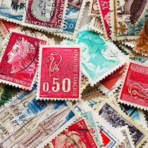 Sellos postales de Francia