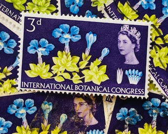 Timbres-poste de Grande-Bretagne/Spring Garden/1964