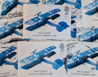 Great Britain Postage Stamps/Transports of Delight/Meccano Constructor Biplane, c 1931/2003