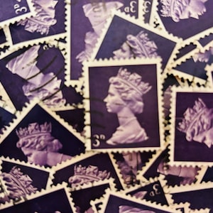Great Britain Postage Stamps/Violet/1967 Machin/3d