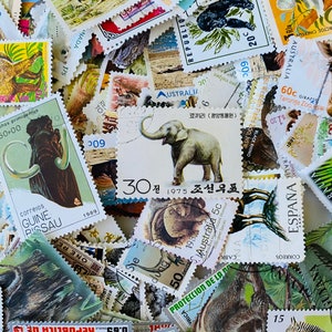 Animales - Paquetes de sellos postales
